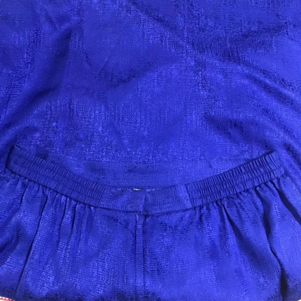 Adrianna Papell Purple Silk Skirt Suit Size 10